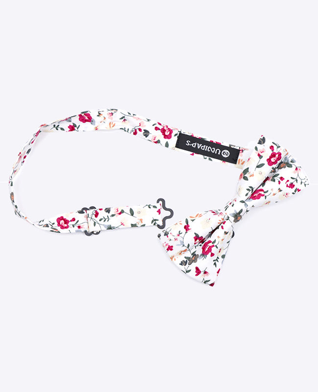 Papillon Liberty Bianco n°2 Uomo in Cotone | Charles - Unipap's