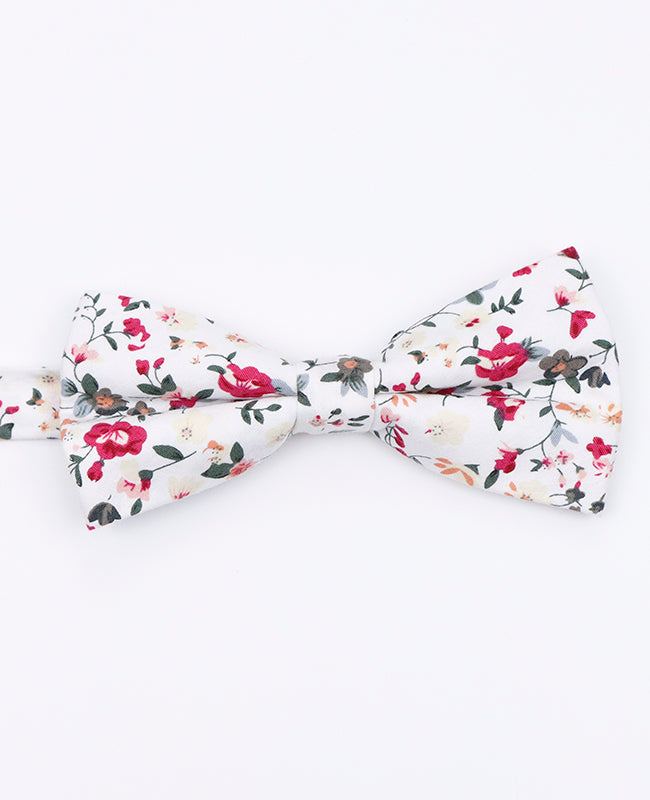 Papillon Liberty Bianco n°2 Uomo in Cotone | Charles - Unipap's