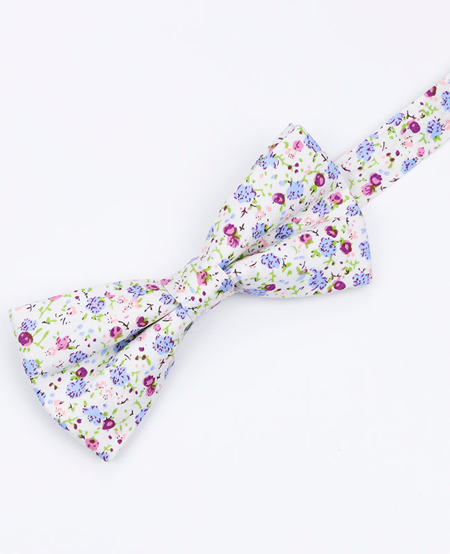 Papillon Liberty Bianco n°2 Uomo in Cotone | Gaspard - Unipap's