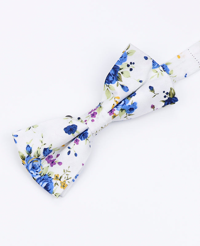 Papillon Liberty Bianco n°3 Uomo in Cotone | Charles - Unipap's