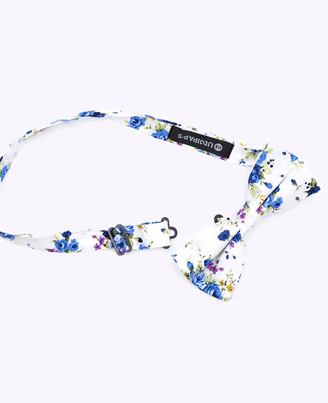 Papillon Liberty Bianco n°3 Uomo in Cotone