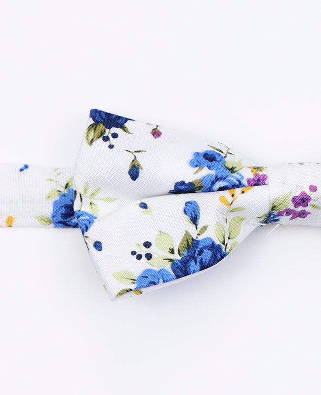 Papillon Liberty Bianco n°3 Uomo in Cotone | Charles - Unipap's