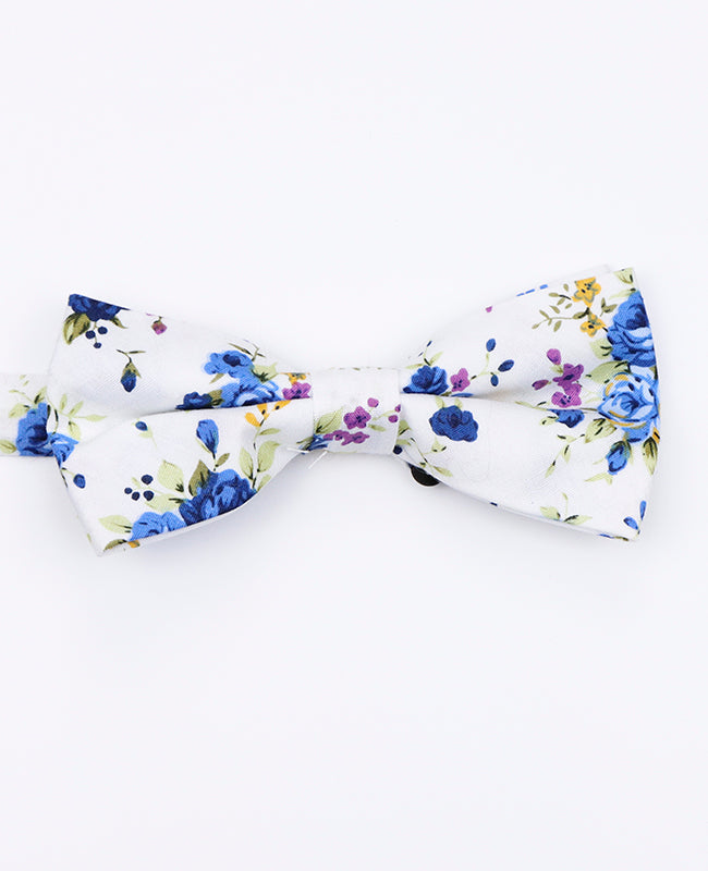 Papillon Liberty Bianco n°3 Uomo in Cotone | Charles - Unipap's