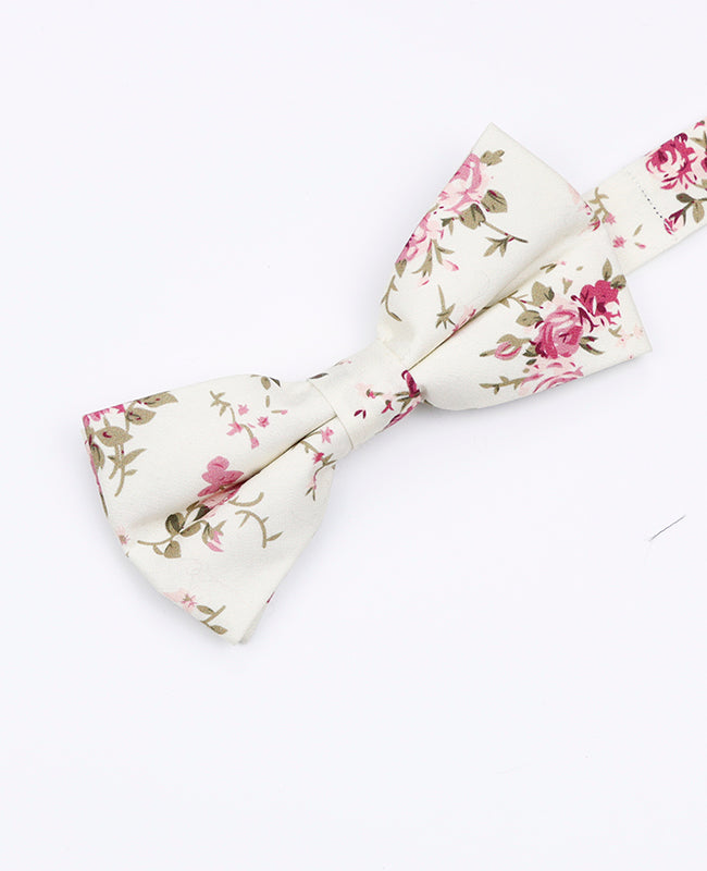 Papillon Liberty Bianco n°7 Uomo in Cotone | Charles - Unipap's
