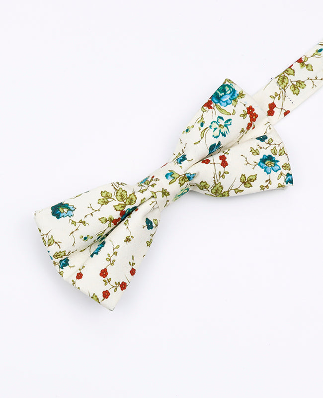 Papillon Liberty Bianco n°9 Uomo in Cotone | Charles - Unipap's