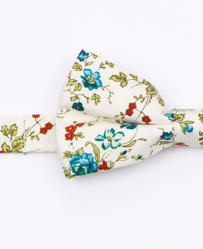 Papillon Liberty Bianco n°9 Uomo in Cotone | Charles - Unipap's