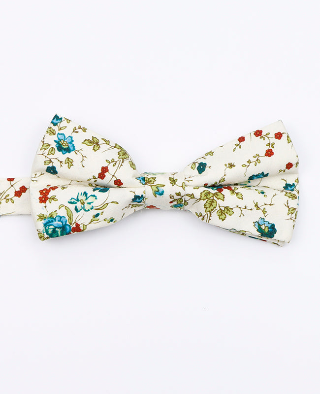 Papillon Liberty Bianco n°9 Uomo in Cotone | Charles - Unipap's