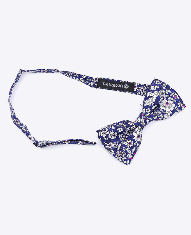 Papillon Liberty Blu n°1 Uomo in Cotone | Clovis - Unipap's