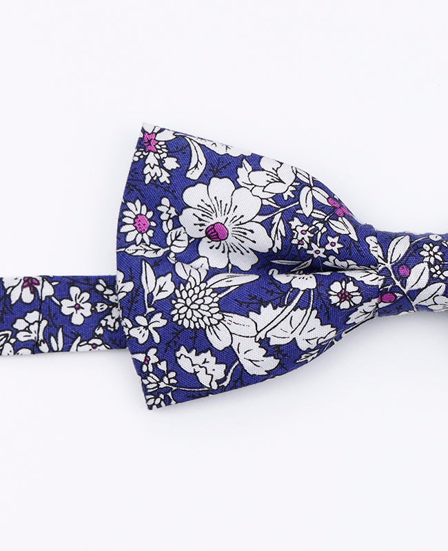 Papillon Liberty Blu n°1 Uomo in Cotone | Clovis - Unipap's