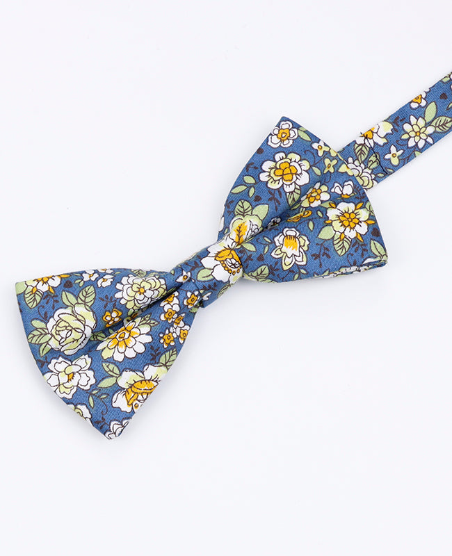 Papillon Liberty Blu n°1 Uomo in Cotone | Gaspard - Unipap's