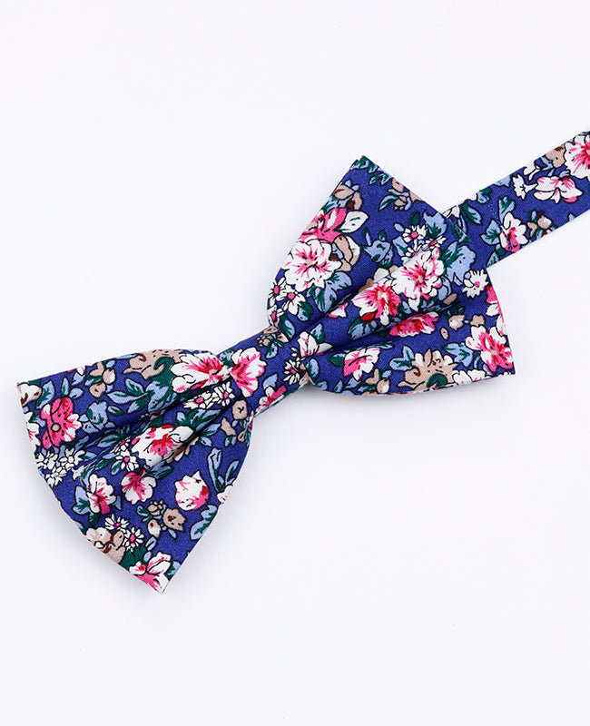 Papillon Liberty Blu n°10 Uomo in Cotone | Gaspard - Unipap's