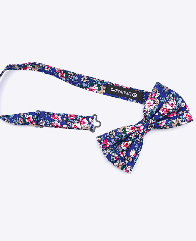 Papillon Liberty Blu n°10 Uomo in Cotone | Gaspard - Unipap's