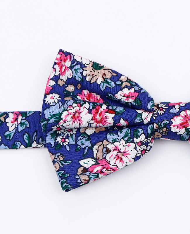Papillon Liberty Blu n°10 Uomo in Cotone | Gaspard - Unipap's