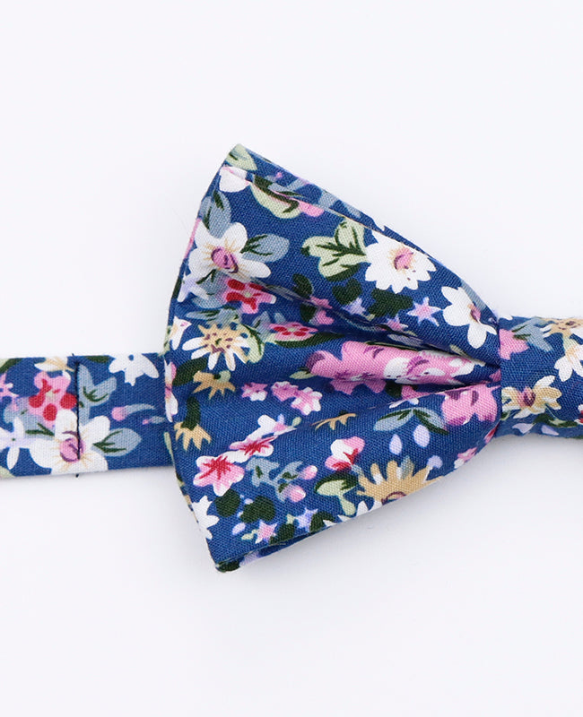 Papillon Liberty Blu n°11 Uomo in Cotone | Gaspard - Unipap's
