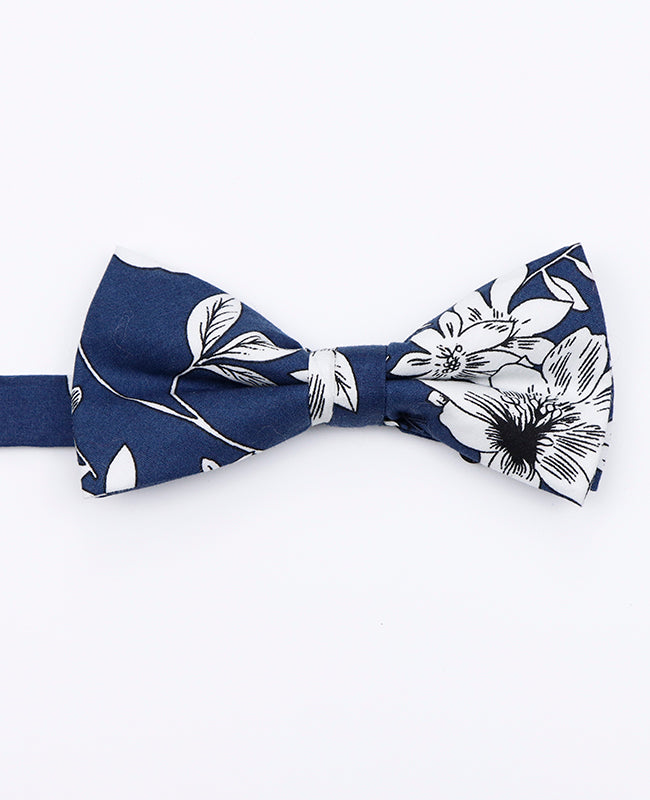 Papillon Liberty Blu n°2 Uomo in Cotone