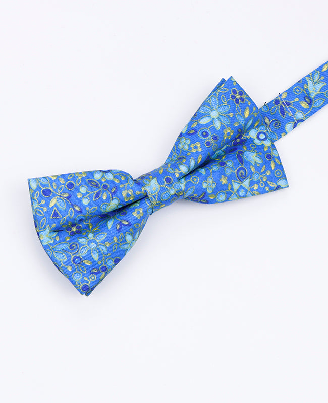 Papillon Liberty Blu n°3 Uomo in Cotone | Gaspard - Unipap's