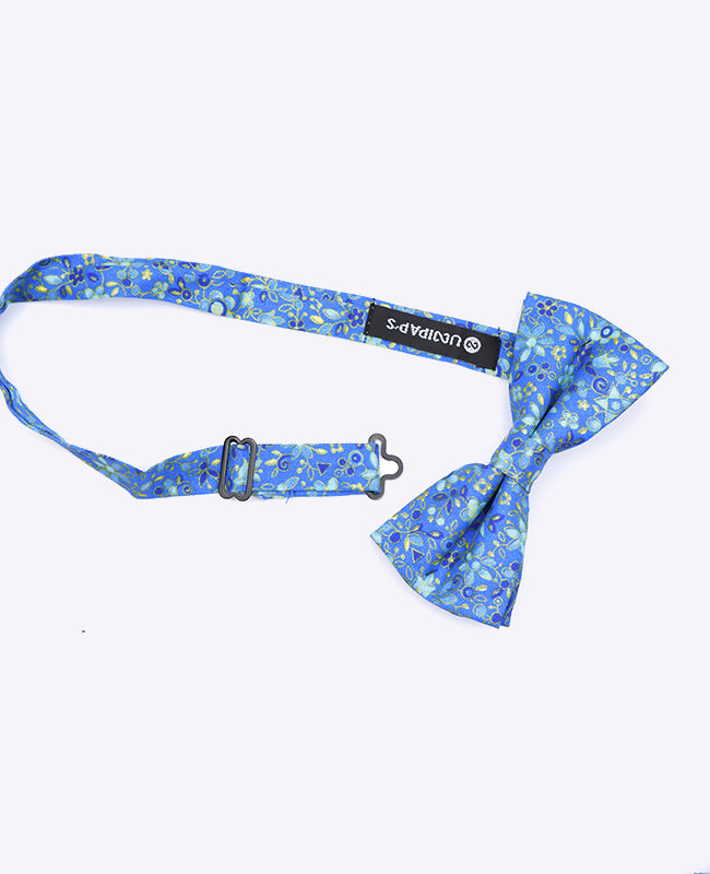 Papillon Liberty Blu n°3 Uomo in Cotone | Gaspard - Unipap's