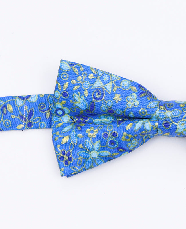 Papillon Liberty Blu n°3 Uomo in Cotone | Gaspard - Unipap's
