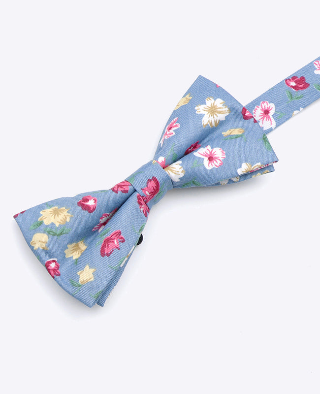Papillon Liberty Blu n°4 Uomo in Cotone | Gaspard - Unipap's