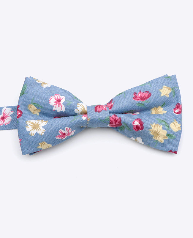 Papillon Liberty Blu n°4 Uomo in Cotone | Gaspard - Unipap's