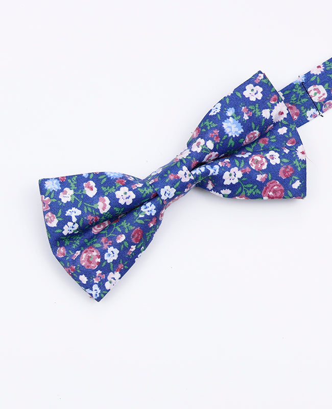 Papillon Liberty Blu n°7 Uomo in Cotone | Gaspard - Unipap's