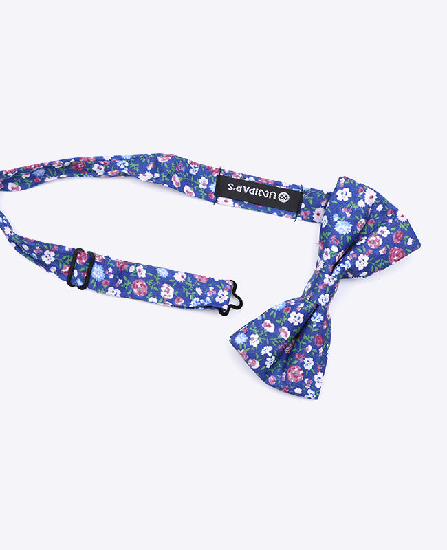 Papillon Liberty Blu n°7 Uomo in Cotone | Gaspard - Unipap's
