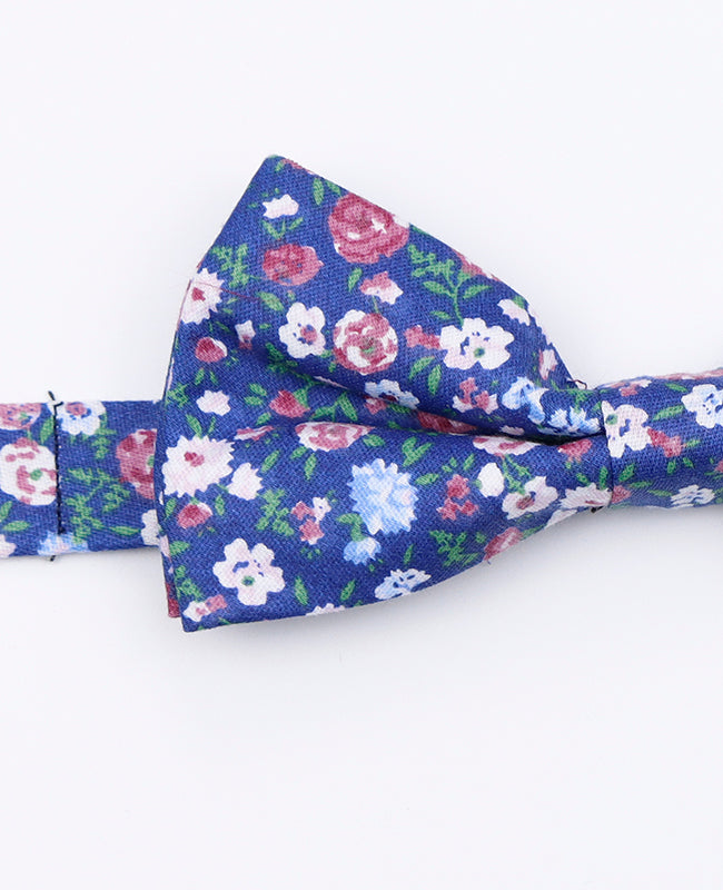 Papillon Liberty Blu n°7 Uomo in Cotone | Gaspard - Unipap's