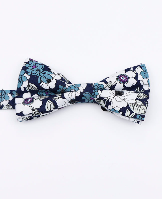 Papillon Liberty Blu n°8 Uomo in Cotone | Gaspard - Unipap's