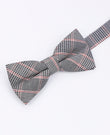 Papillon Tartan Grigio n°2 Uomo in Cotone | Marcel - Unipap's