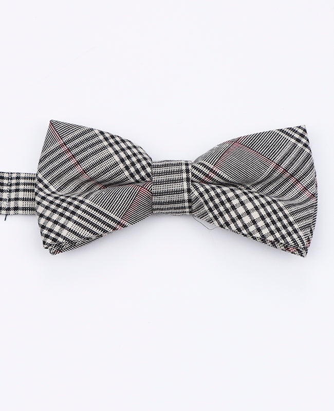 Papillon Tartan Grigio n°3 Uomo in Cotone | Marcel - Unipap's