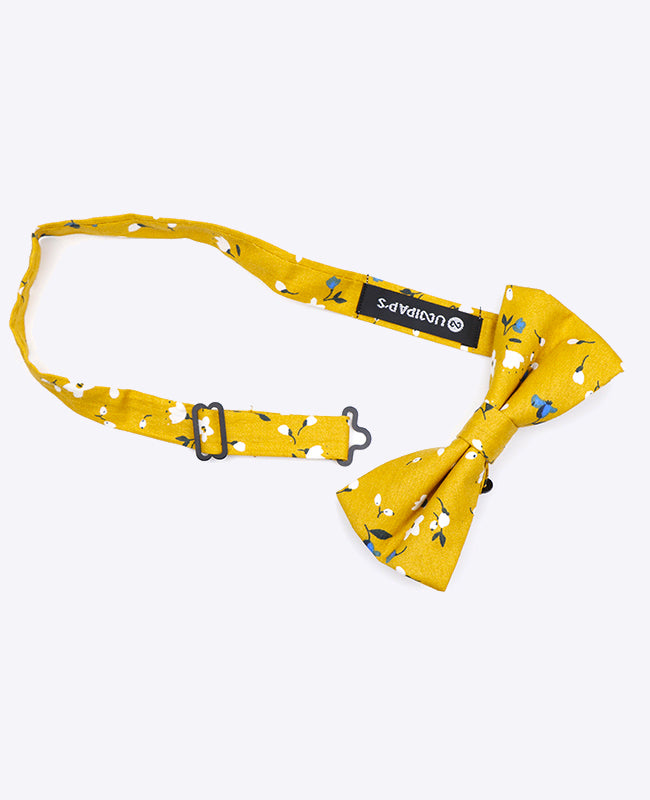 Papillon Liberty Giallo Uomo in Cotone | Gaspard - Unipap's