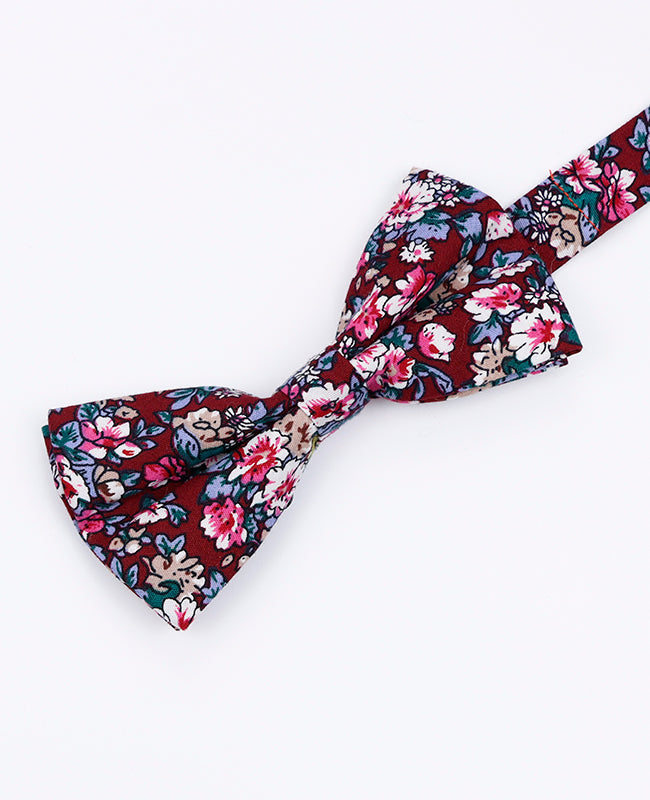 Papillon Liberty Rosso Uomo in Cotone | Charles - Unipap's