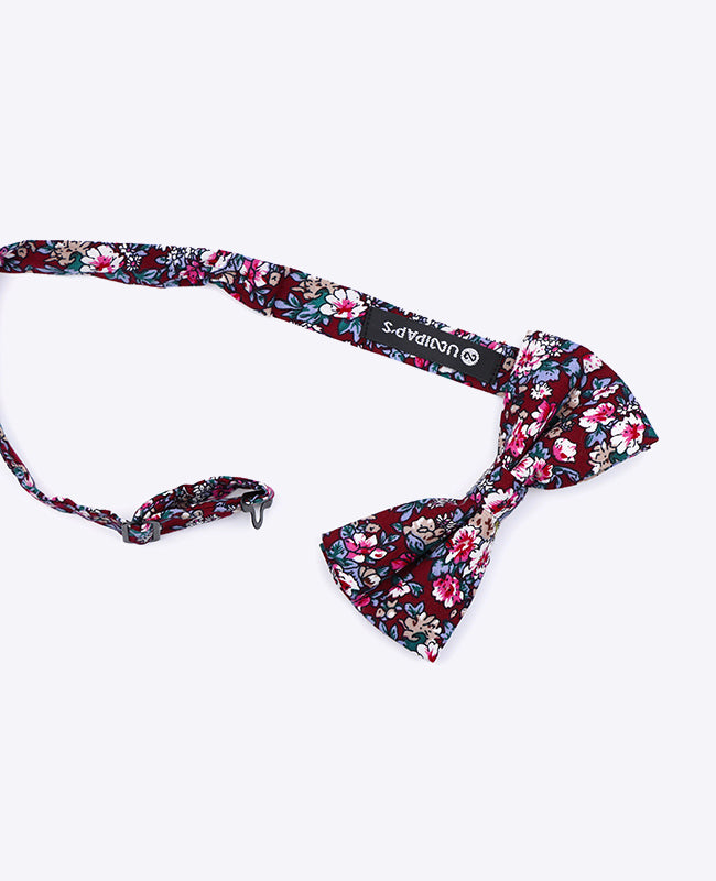 Papillon Liberty Rosso Uomo in Cotone | Charles - Unipap's