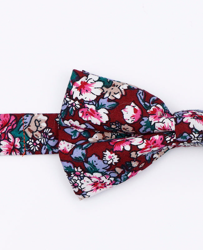 Papillon Liberty Rosso Uomo in Cotone | Charles - Unipap's