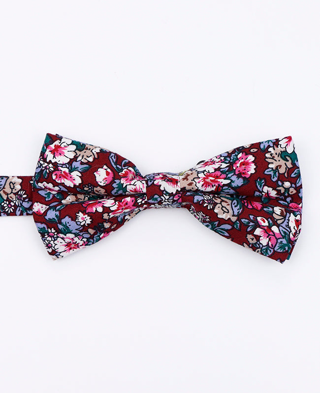 Papillon Liberty Rosso Uomo in Cotone | Charles - Unipap's
