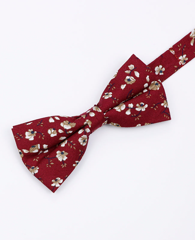 Papillon Liberty Rosso n°1 Uomo in Cotone | Gaspard - Unipap's