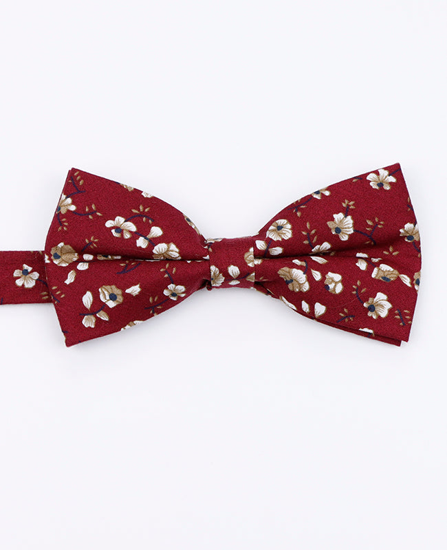 Papillon Liberty Rosso n°1 Uomo in Cotone | Gaspard - Unipap's
