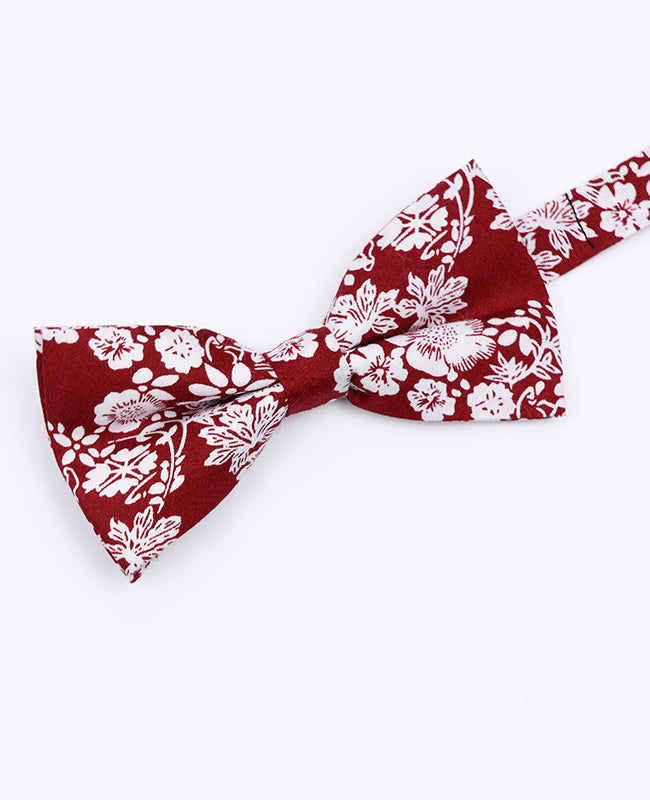 Papillon Liberty Rosso n°2 Uomo in Cotone | Clovis - Unipap's