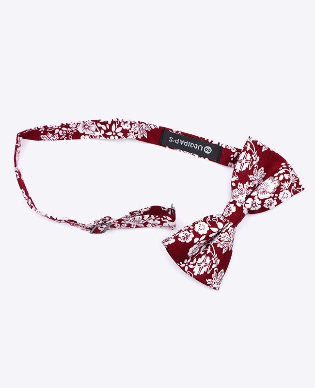 Papillon Liberty Rosso n°2 Uomo in Cotone | Clovis - Unipap's