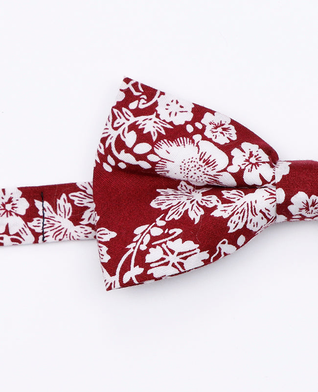 Papillon Liberty Rosso n°2 Uomo in Cotone | Clovis - Unipap's