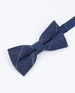 Papillon Tartan Blu Uomo in Cotone | Marcel - Unipap's
