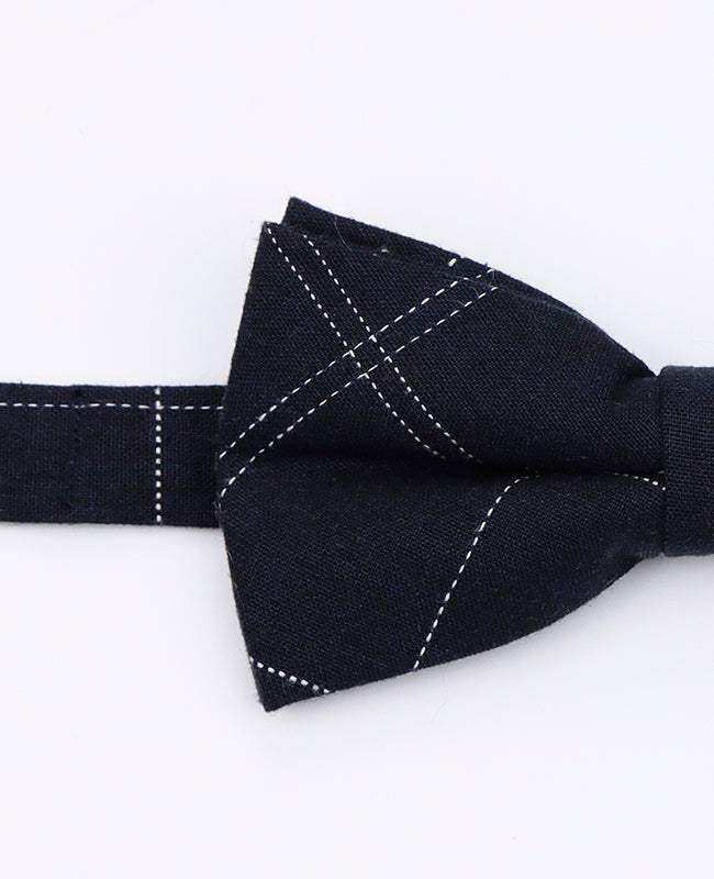 Papillon Tartan Nero n°1 Uomo in Cotone | Marcel - Unipap's