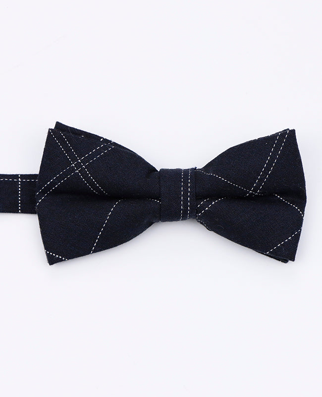 Papillon Tartan Nero n°1 Uomo in Cotone | Marcel - Unipap's