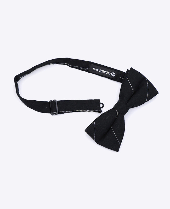 Papillon Tartan Nero n°2 Uomo in Cotone | Marcel - Unipap's