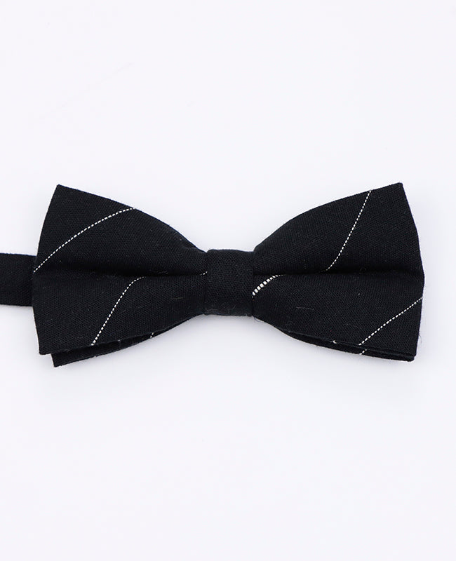 Papillon Tartan Nero n°2 Uomo in Cotone | Marcel - Unipap's