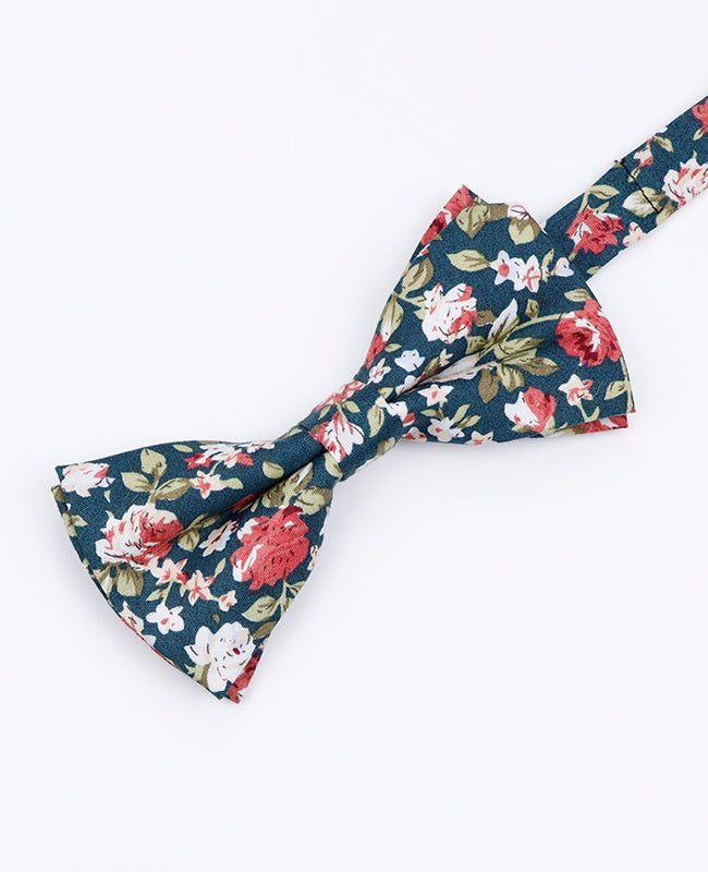 Papillon Liberty Verde n°1 Uomo in Cotone | Charles - Unipap's