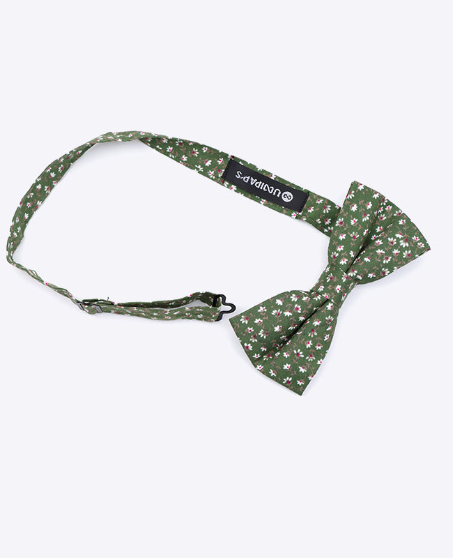Papillon Liberty Verde n°1 Uomo in Cotone | Gaspard - Unipap's