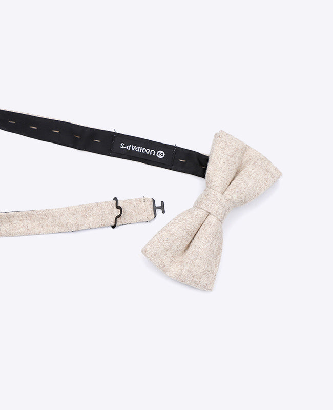Papillon Beige n°2 Uomo in Lana | Claude - Unipap's