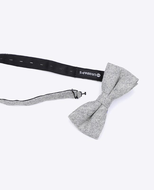 Papillon Grigio n°1 Uomo in Lana | Claude - Unipap's