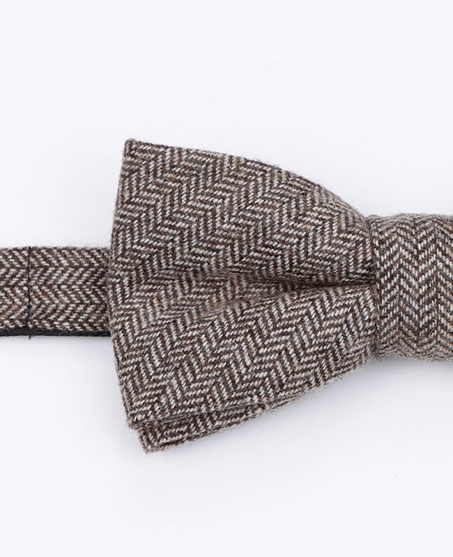 Noeud Papillon Gris n°3 Homme en Laine | Claude - Unipap's